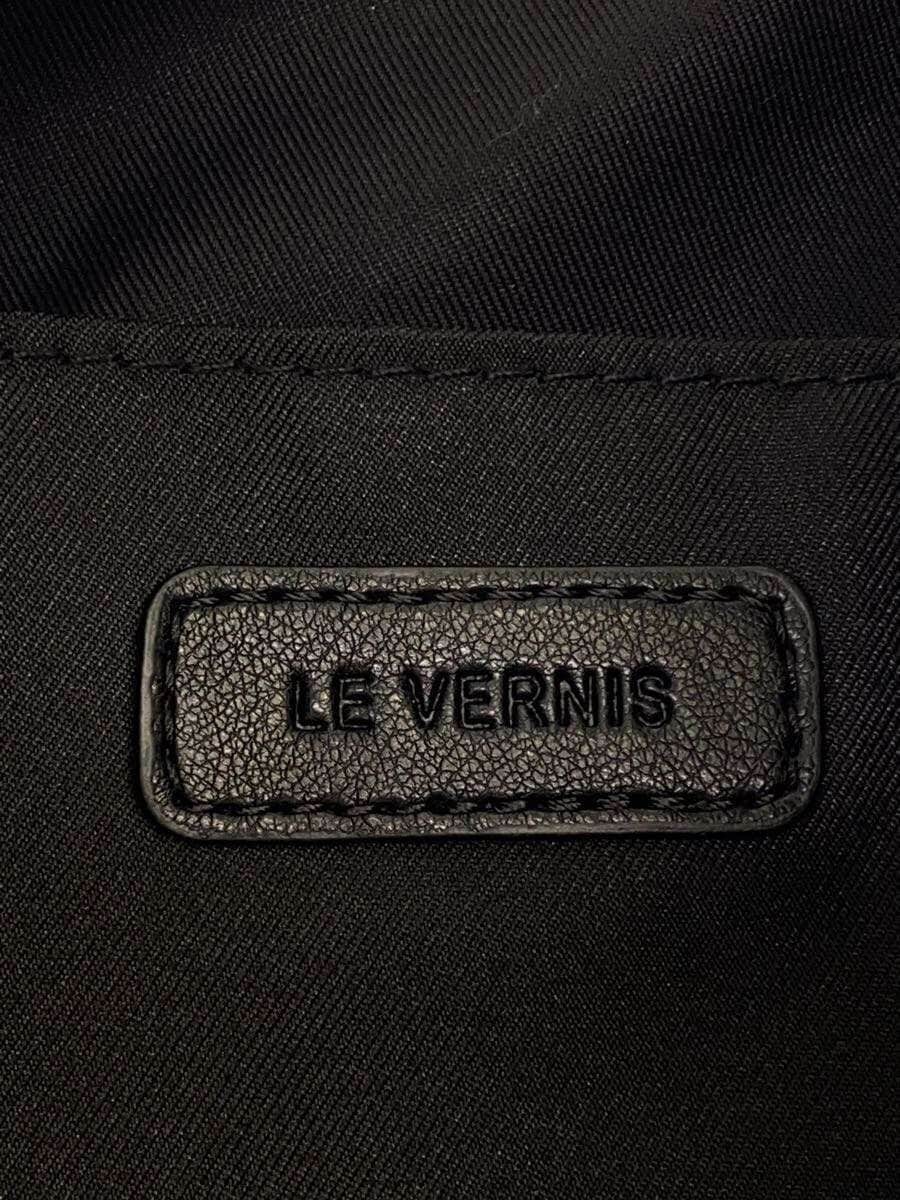 Le Vernis Handbag BLK Solid 5