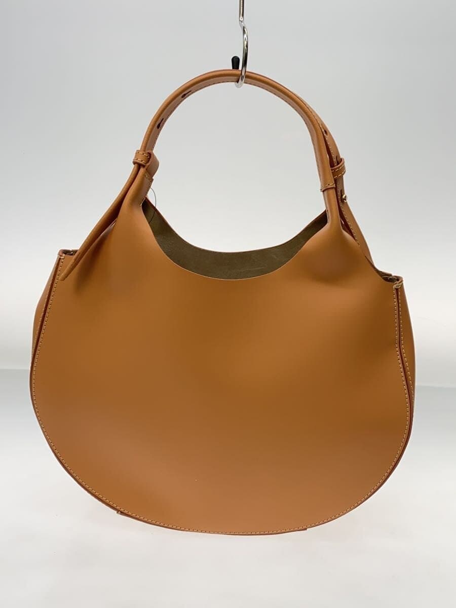 IACUCCI Handbag Leather BEG Solid 3