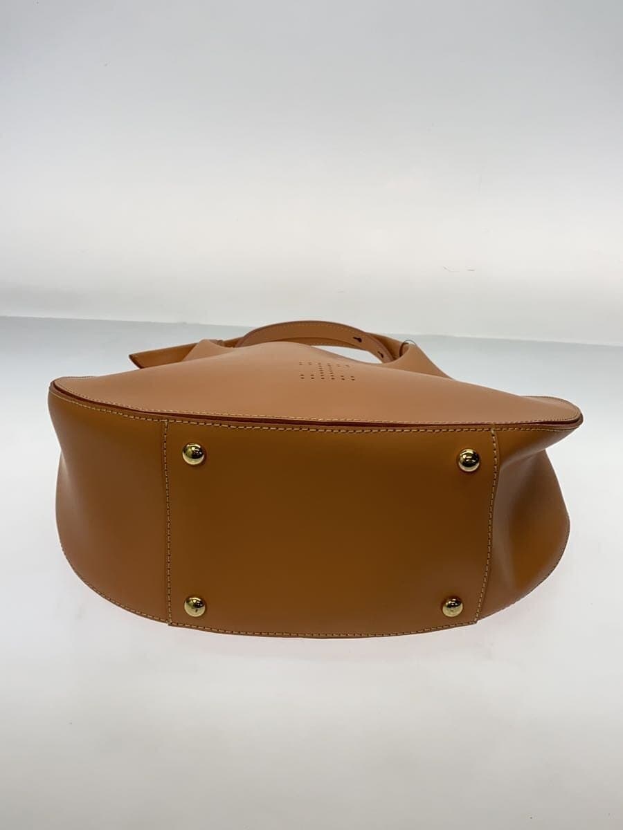 IACUCCI Handbag Leather BEG Solid 4