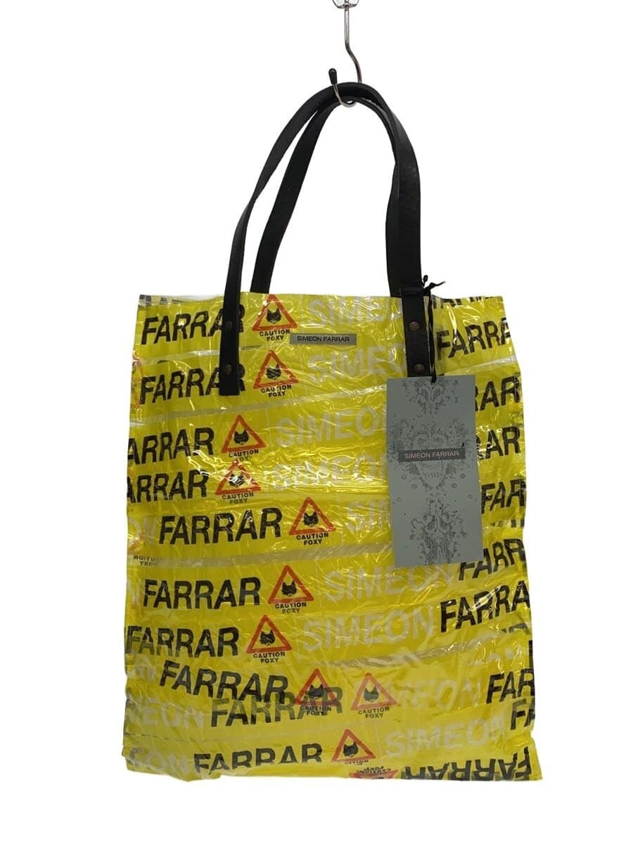 SIMEON FARRAR Tote Bag YLW All Over Pattern
