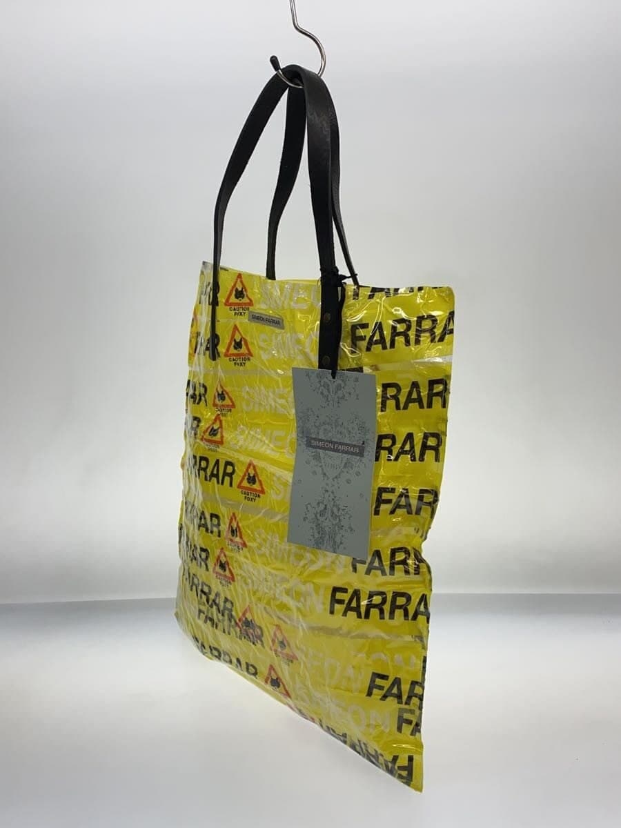 SIMEON FARRAR Tote Bag YLW All Over Pattern 2