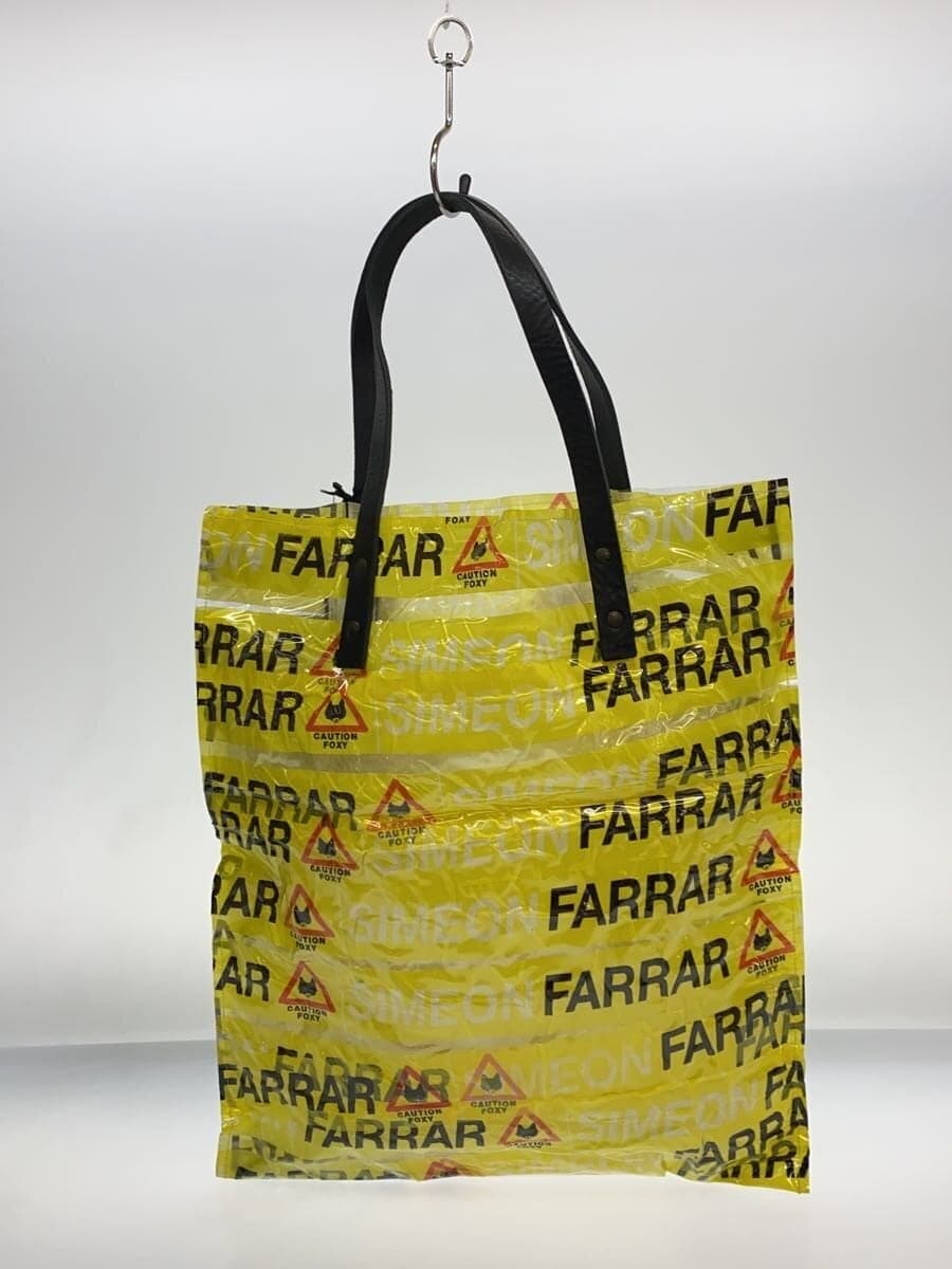 SIMEON FARRAR Tote Bag YLW All Over Pattern 3