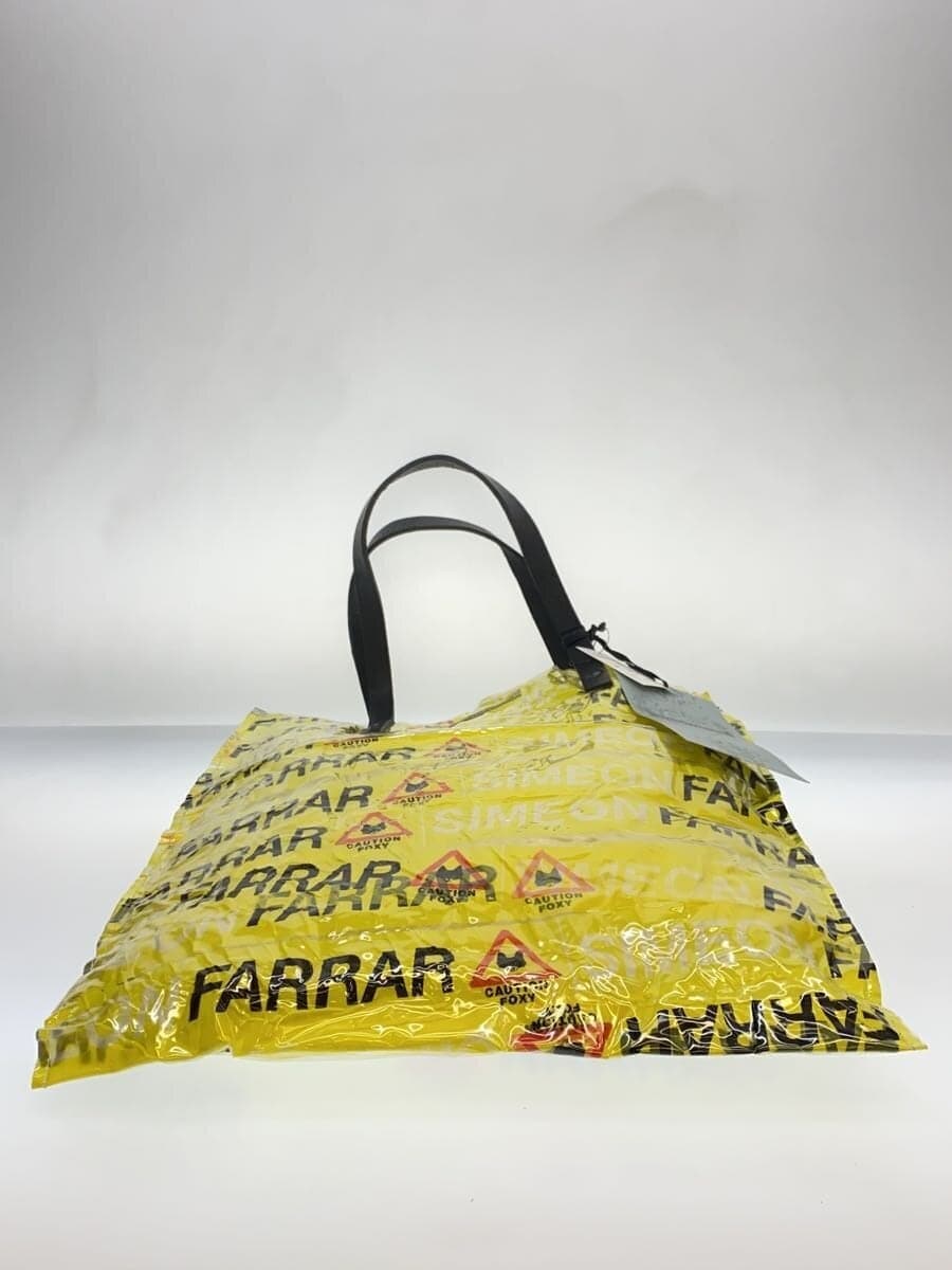 SIMEON FARRAR Tote Bag YLW All Over Pattern 4