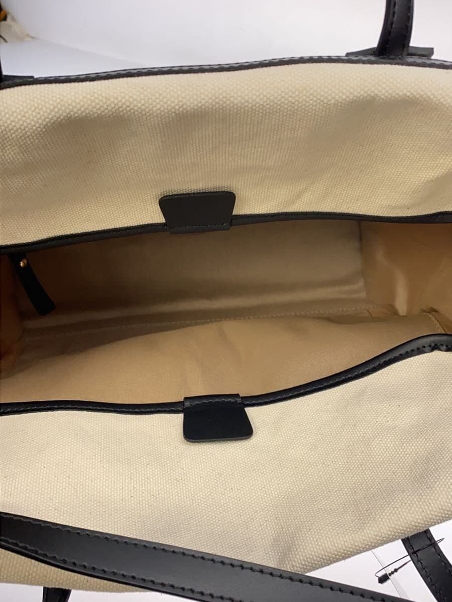 IACUCCI Handbag Canvas CRM Solid 6