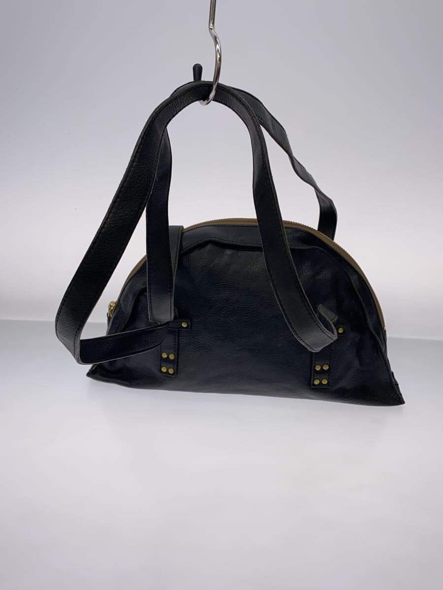 DAMASQUINA Handbag Leather BLK 3