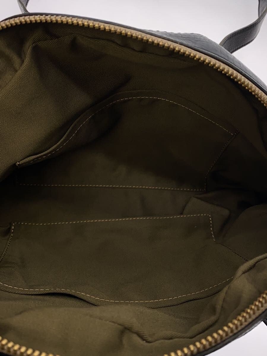 DAMASQUINA Handbag Leather BLK 5