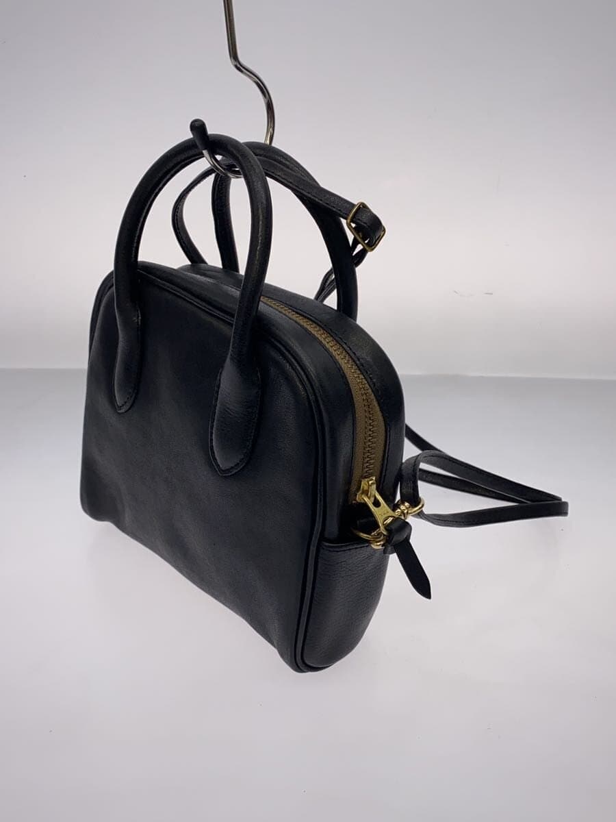DAMASQUINA Handbag Leather BLK Solid 2