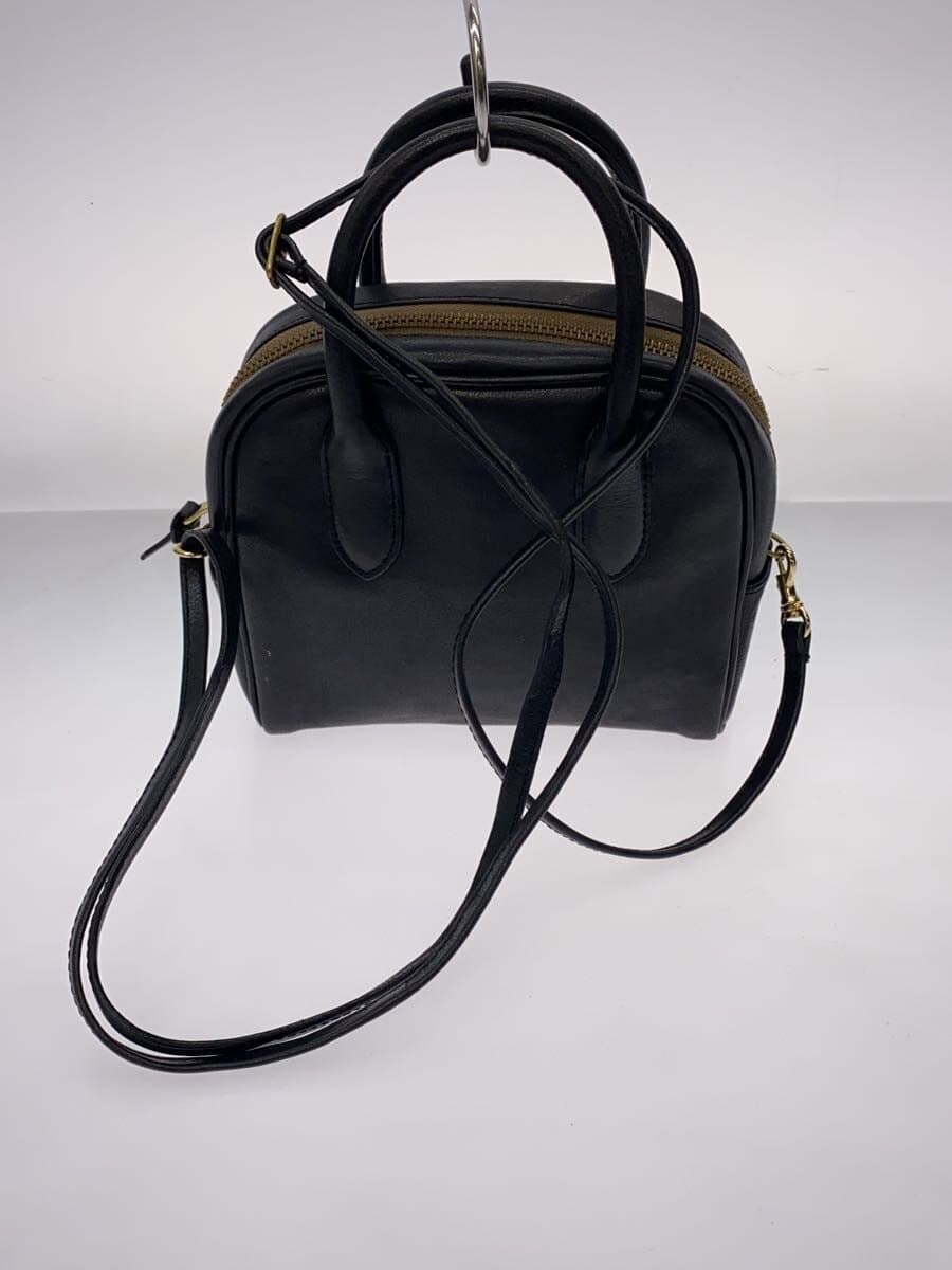 DAMASQUINA Handbag Leather BLK Solid 3