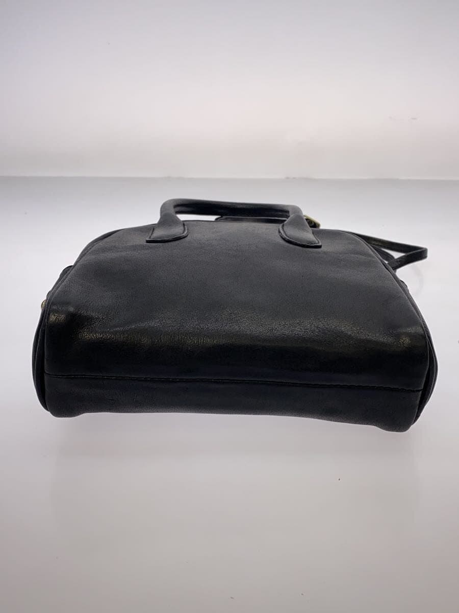 DAMASQUINA Handbag Leather BLK Solid 4