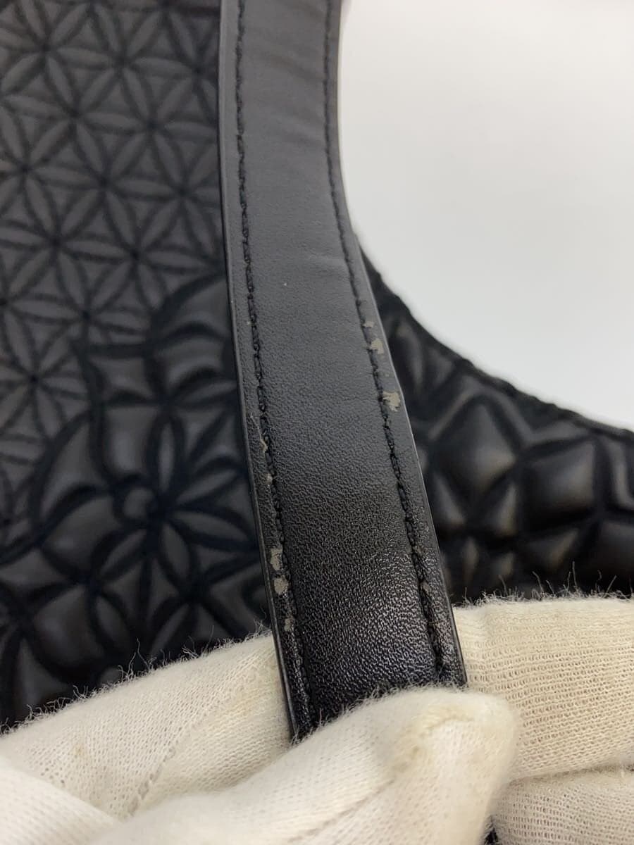 Desigual Tote Bag Leather BLK All Over Pattern 9