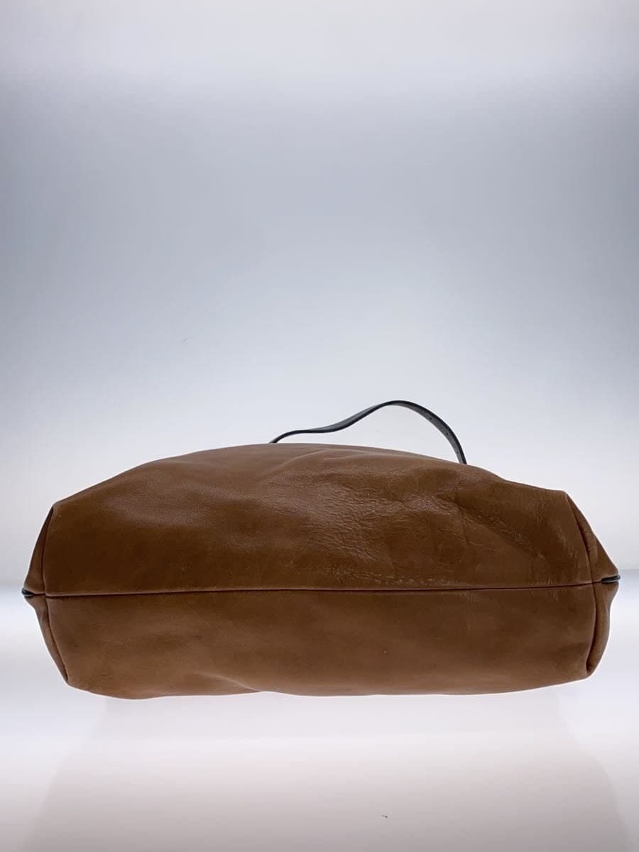 COACH Tote Bag Leather BRW Solid 1420-71329 4