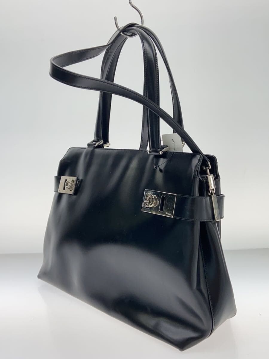 Salvatore Ferragamo Tote Bag BLK DY-21 0166 2