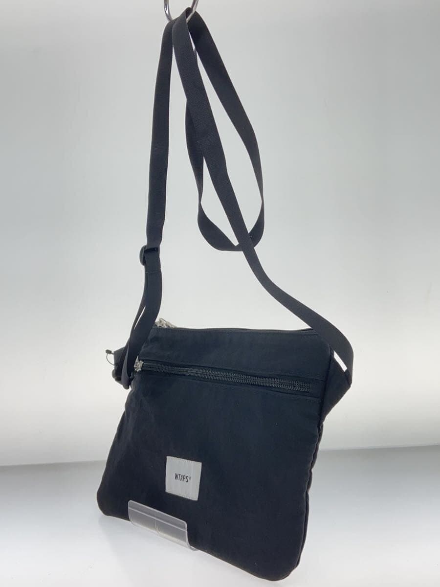 WTAPS Shoulder Bag Nylon BLK Solid 242TQDT-CG01 2