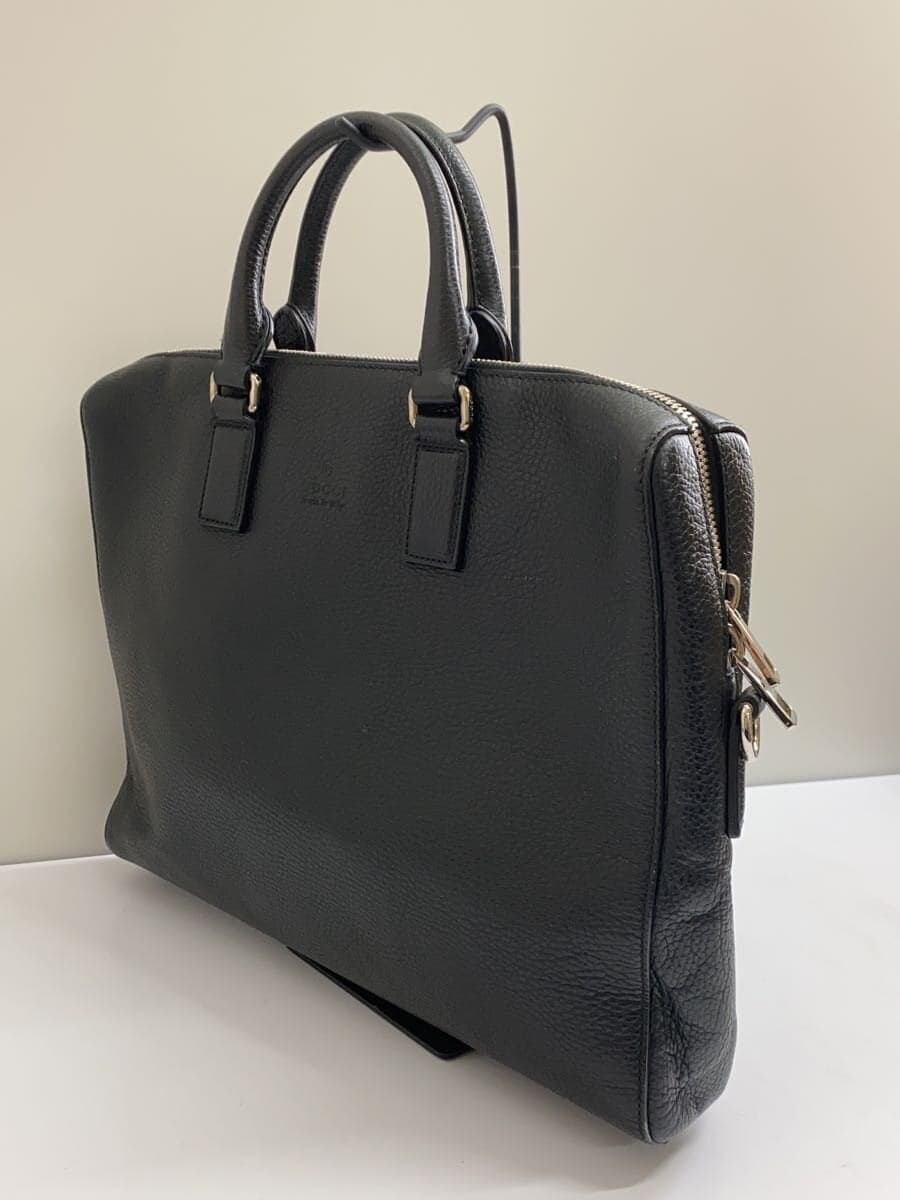 GUCCI Briefcase_Cosmopolis Leather BLK 2