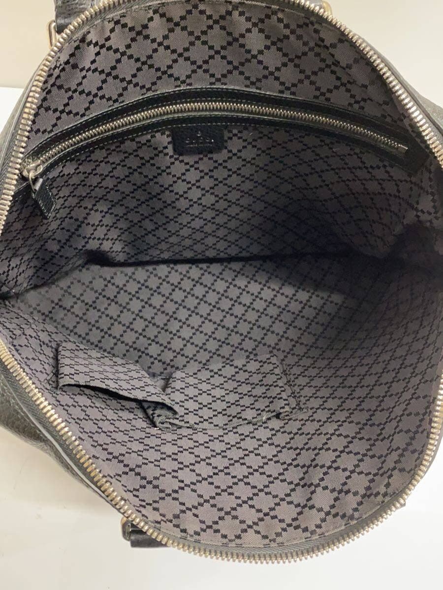 GUCCI Briefcase_Cosmopolis Leather BLK 6