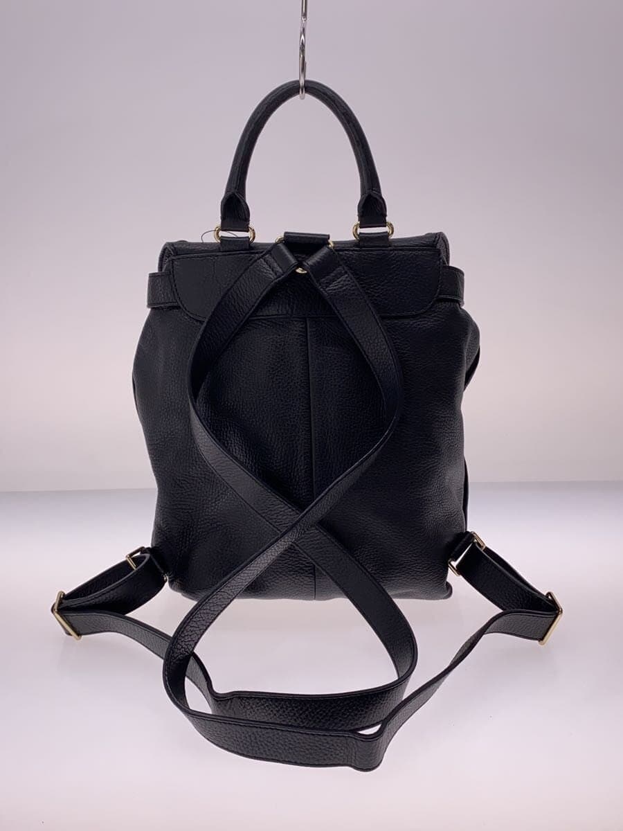 SEE BY CHLOE Backpack Leather BLK 03-16-88-65 3