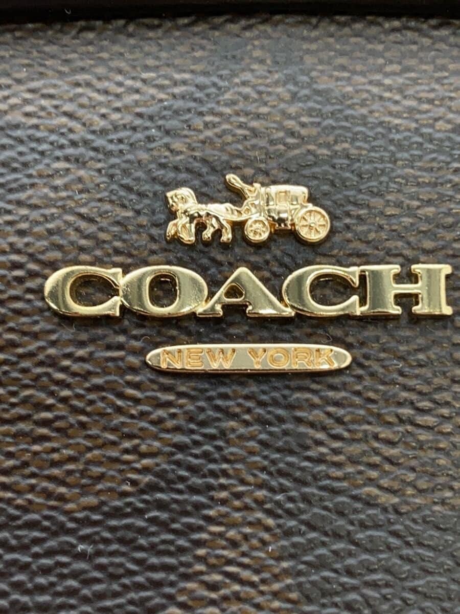 COACH Shoulder Bag BRW All Over Pattern F77996 5