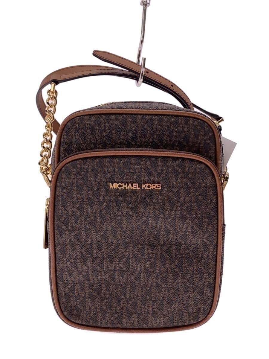 MICHAEL KORS Shoulder Bag BRW All Over Pattern 35F1GTVC2B