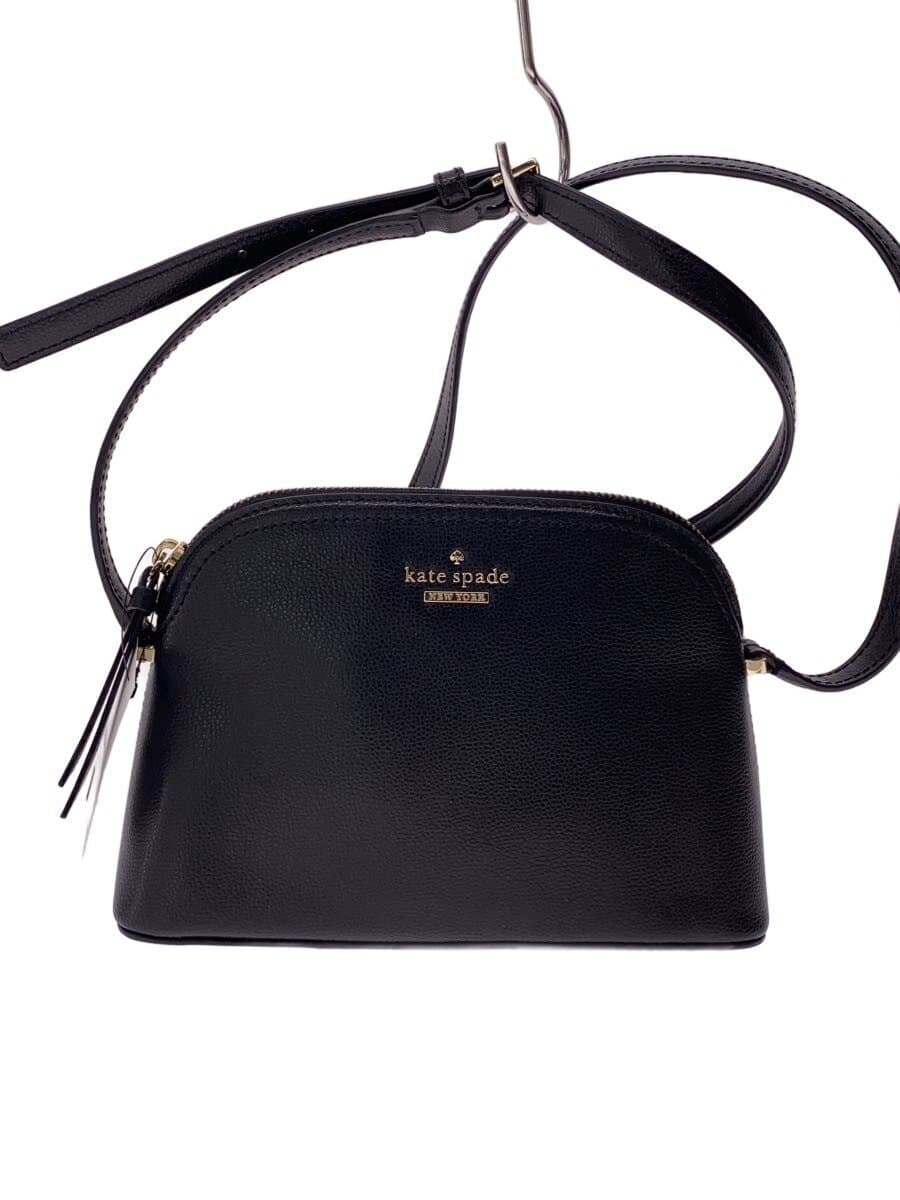 kate spade new york Shoulder Bag Leather BLK Solid