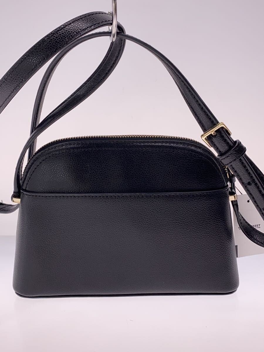 kate spade new york Shoulder Bag Leather BLK Solid 3