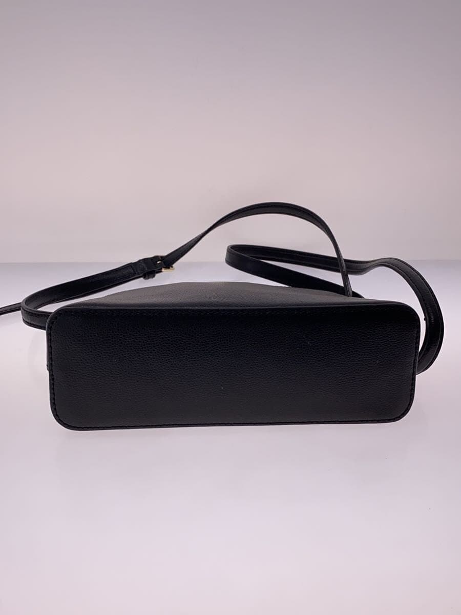 kate spade new york Shoulder Bag Leather BLK Solid 4