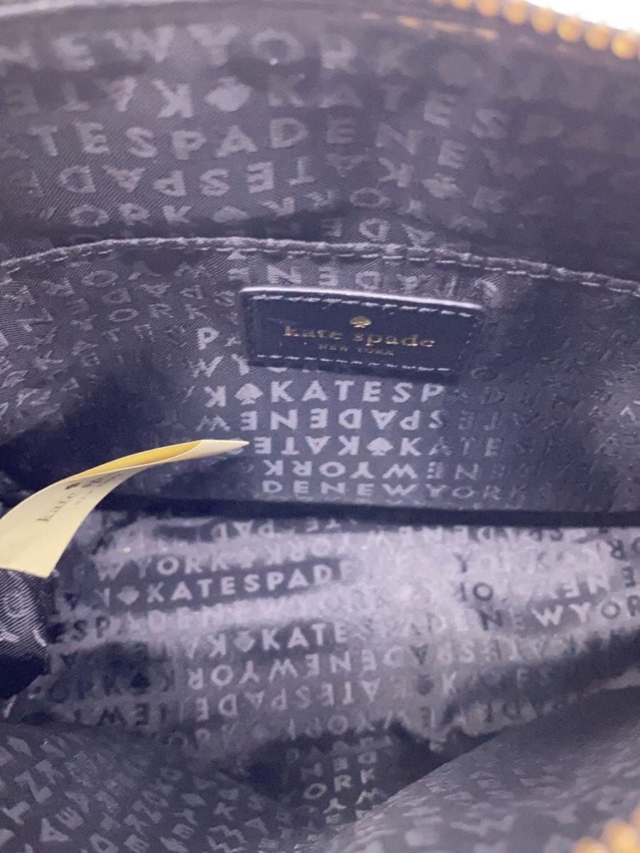 kate spade new york Shoulder Bag Leather BLK Solid 6