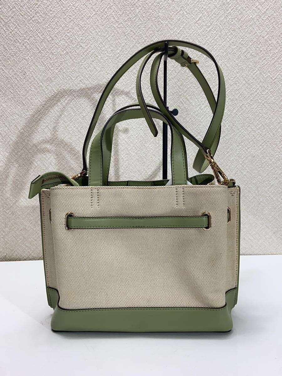 MICHAEL KORSEMILIA Small Satchel 2WAY Shoulder Bag Leather GRN 35S2GU5S1C 3