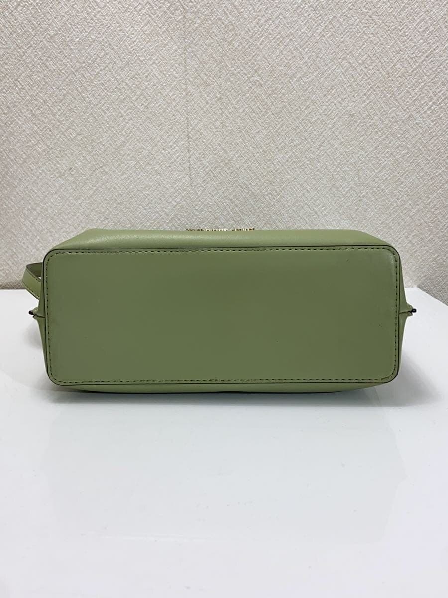 MICHAEL KORSEMILIA Small Satchel 2WAY Shoulder Bag Leather GRN 35S2GU5S1C 4