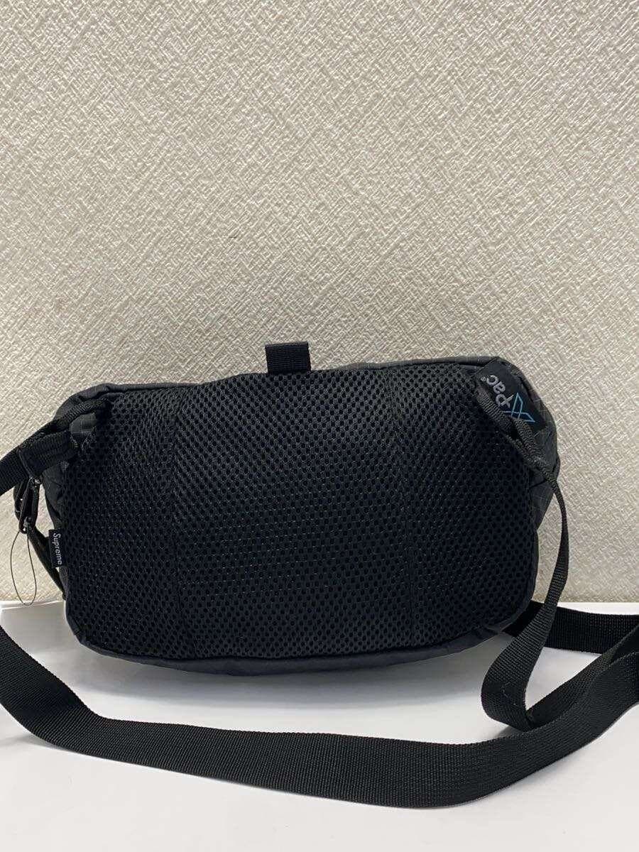 Supreme23AW Waist Bag Shoulder Bag Nylon BLK Solid 3