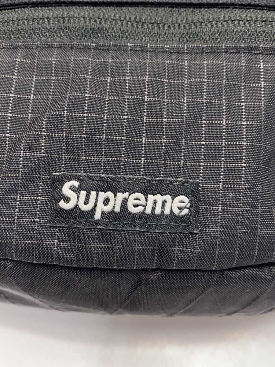 Supreme23AW Waist Bag Shoulder Bag Nylon BLK Solid 5