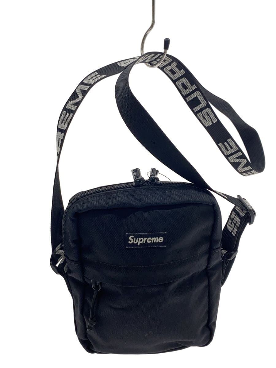 Supreme Tape Logo Shoulder Bag BLK