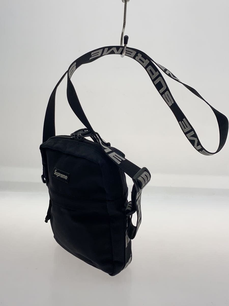 Supreme Tape Logo Shoulder Bag BLK 2
