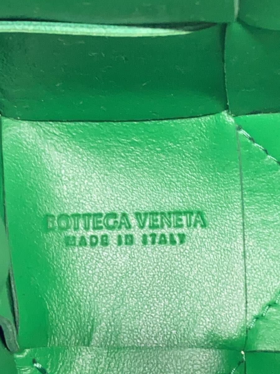 BOTTEGA VENETA Shoulder Bag Leather GRN MINI CASSETTE BUCKET BAG 5