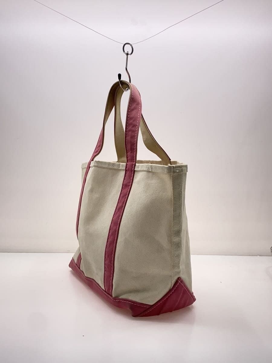 L.L.Bean Tote Bag Canvas PNK 2