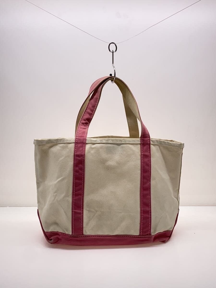 L.L.Bean Tote Bag Canvas PNK 3