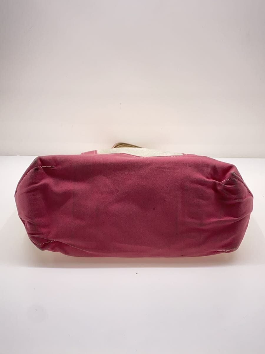 L.L.Bean Tote Bag Canvas PNK 4