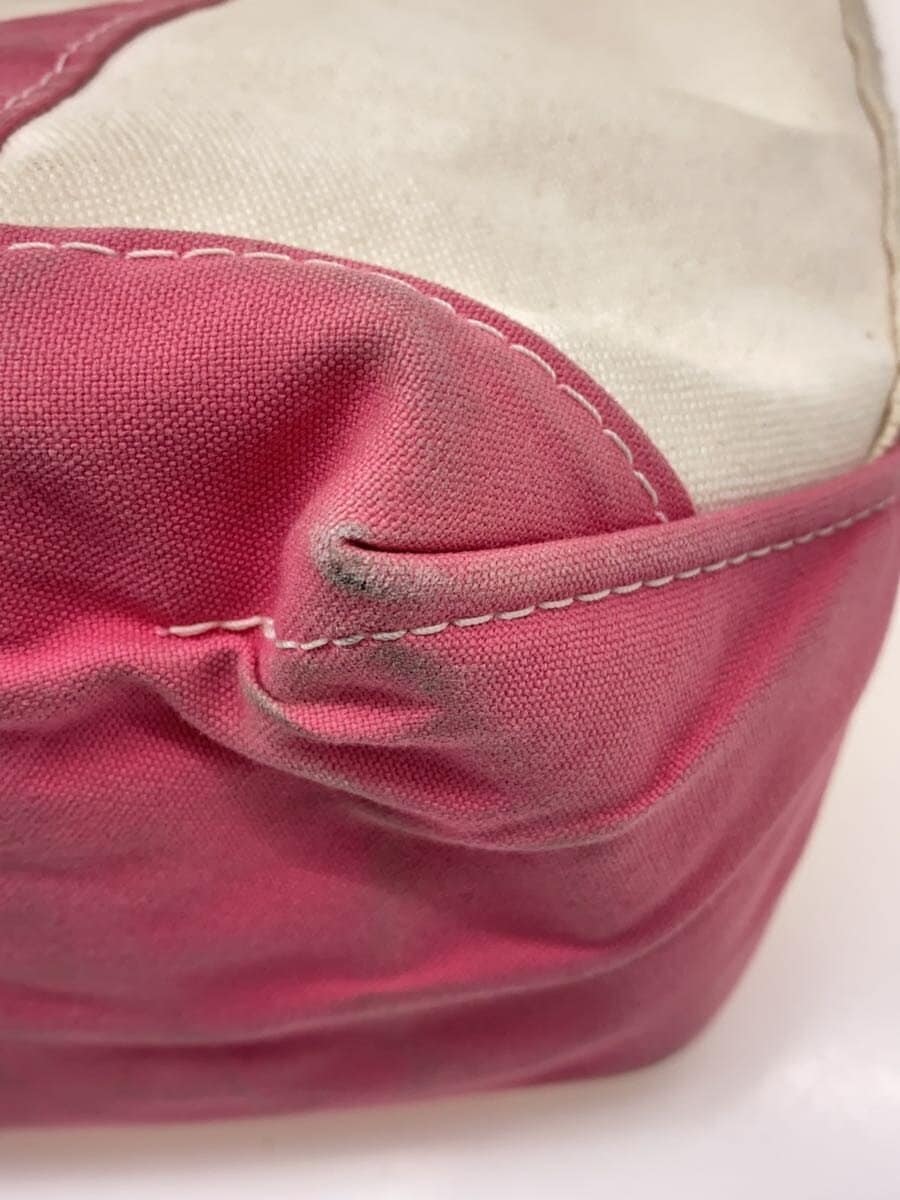 L.L.Bean Tote Bag Canvas PNK 7