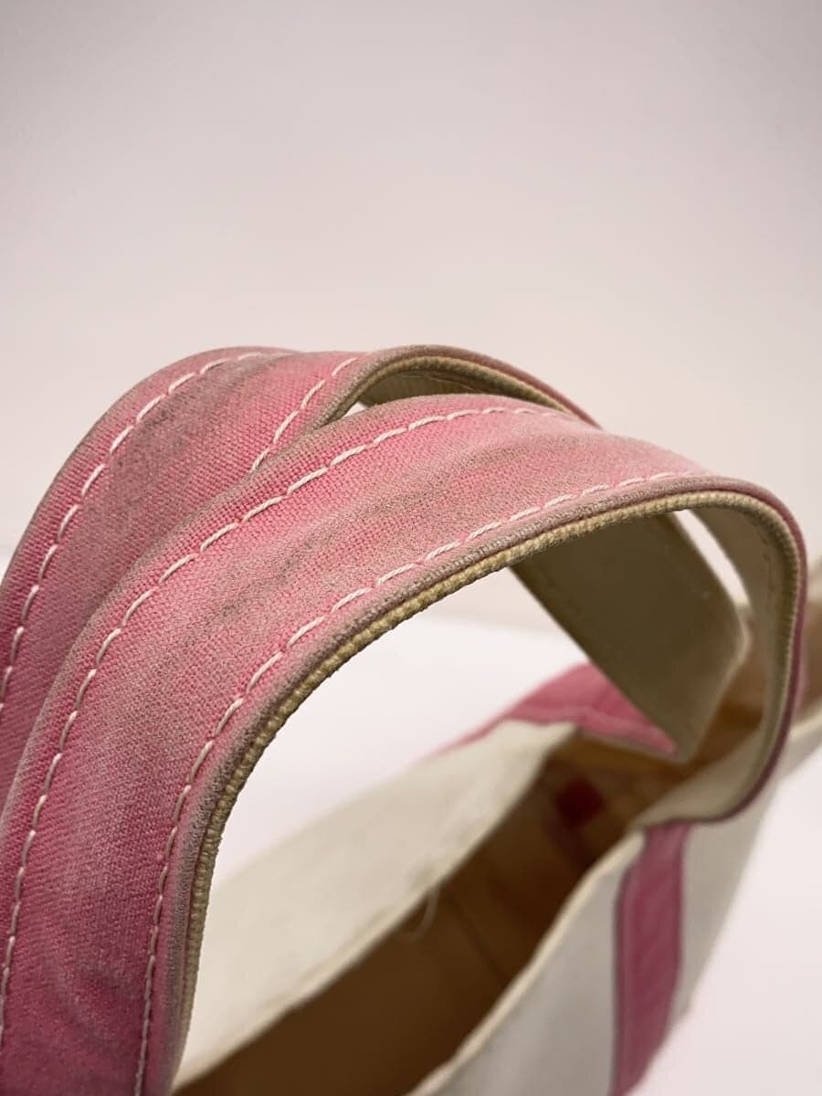 L.L.Bean Tote Bag Canvas PNK 8