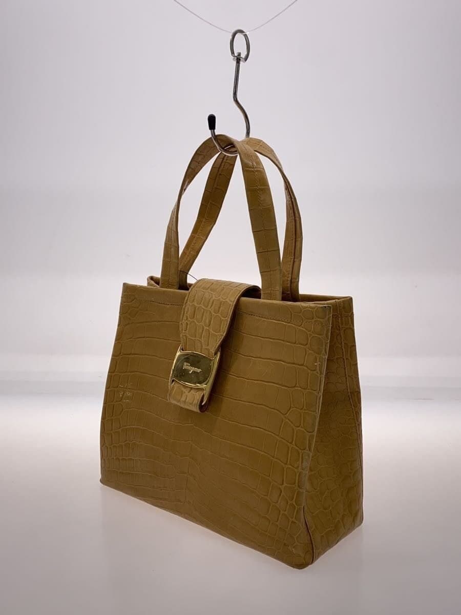 Salvatore Ferragamo Handbag Leather CML Solid 2