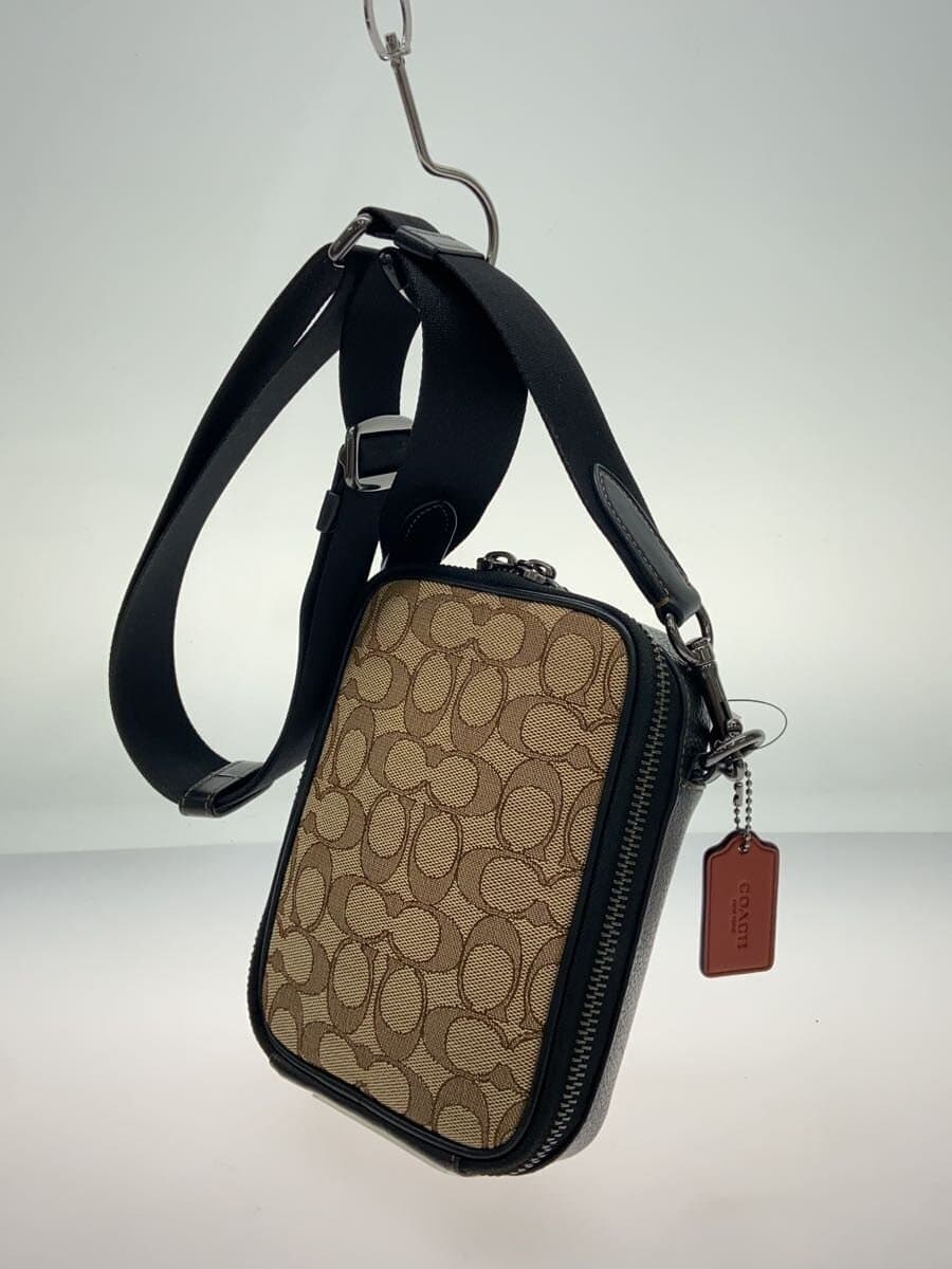 COACH Shoulder Bag BEG All Over Pattern CH097 2