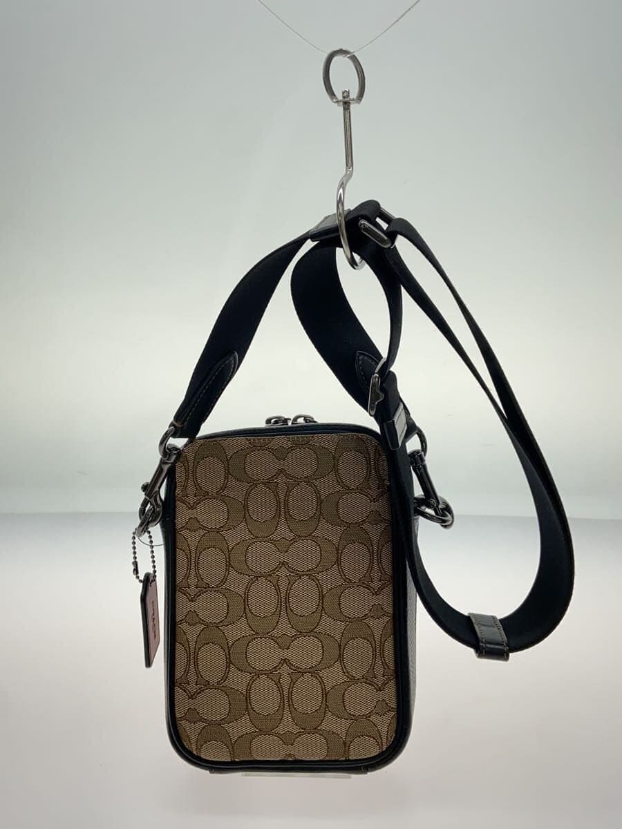 COACH Shoulder Bag BEG All Over Pattern CH097 3