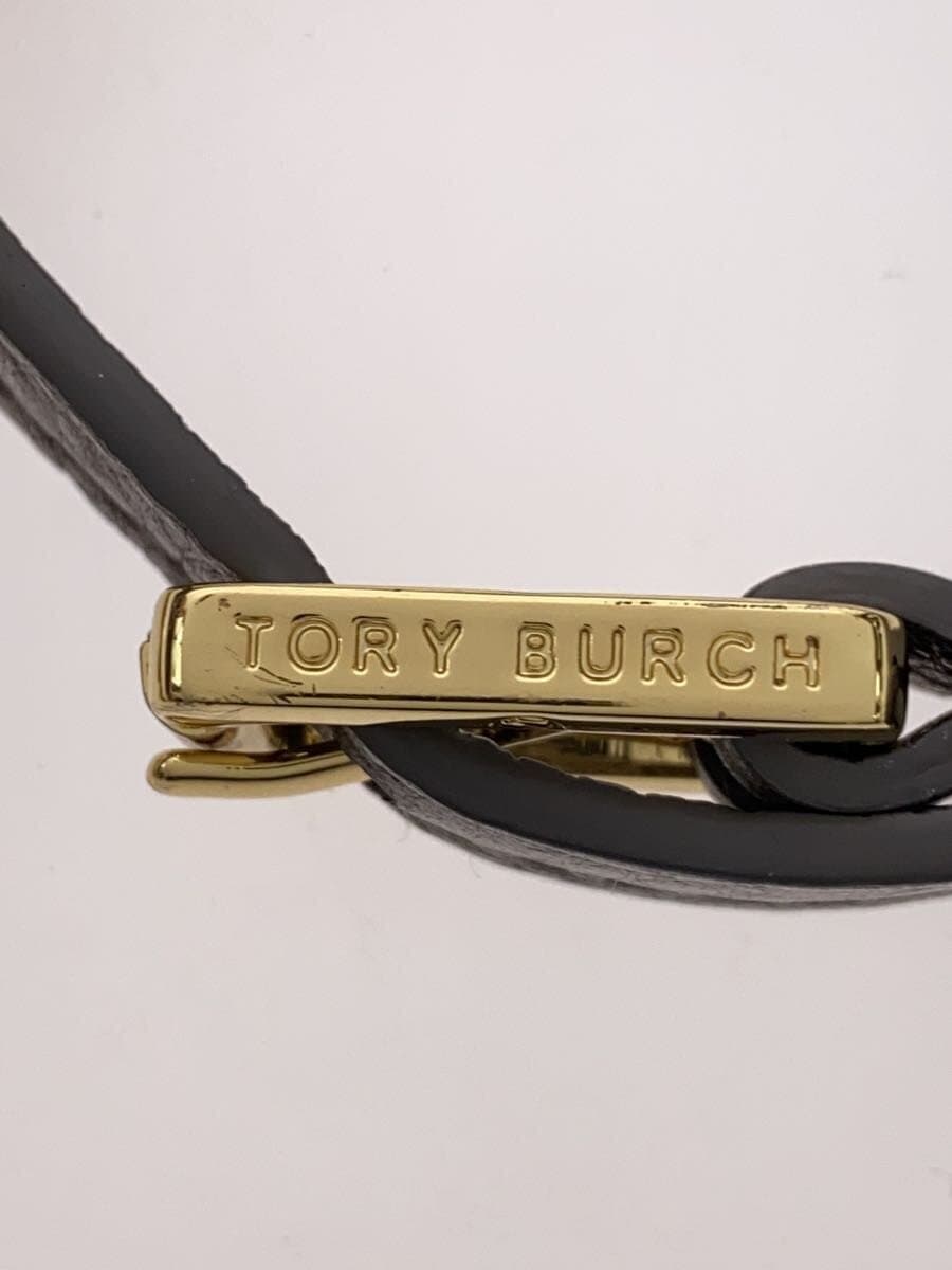 TORY BURCH Shoulder Bag Leather SLV Solid 5
