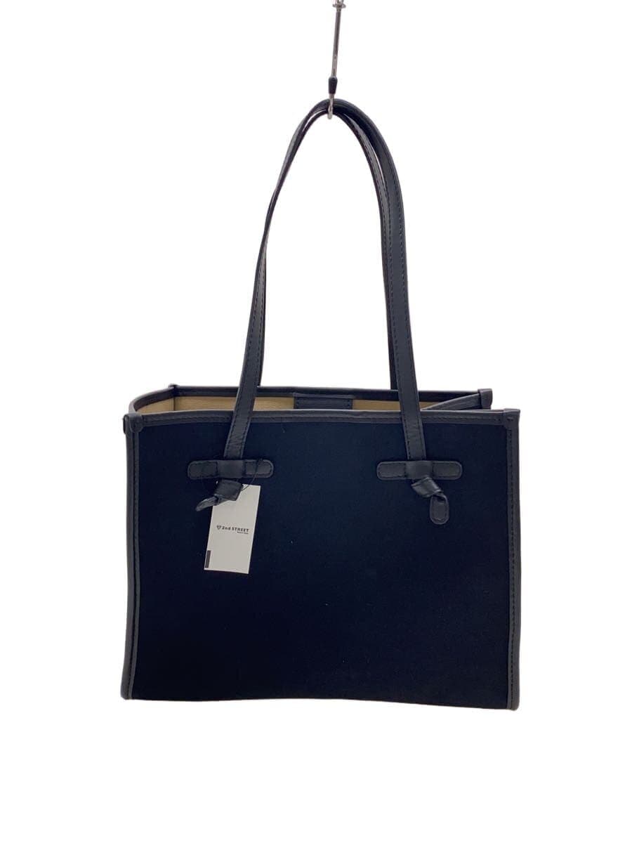 GIANNI CHIARINI Tote Bag Canvas BLK Solid