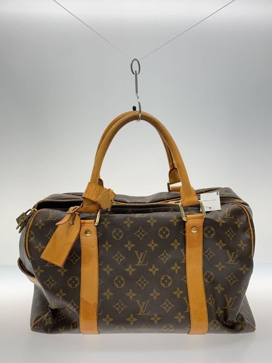 LOUIS VUITTON Carryall_Monogram Canvas PVC BRW 3