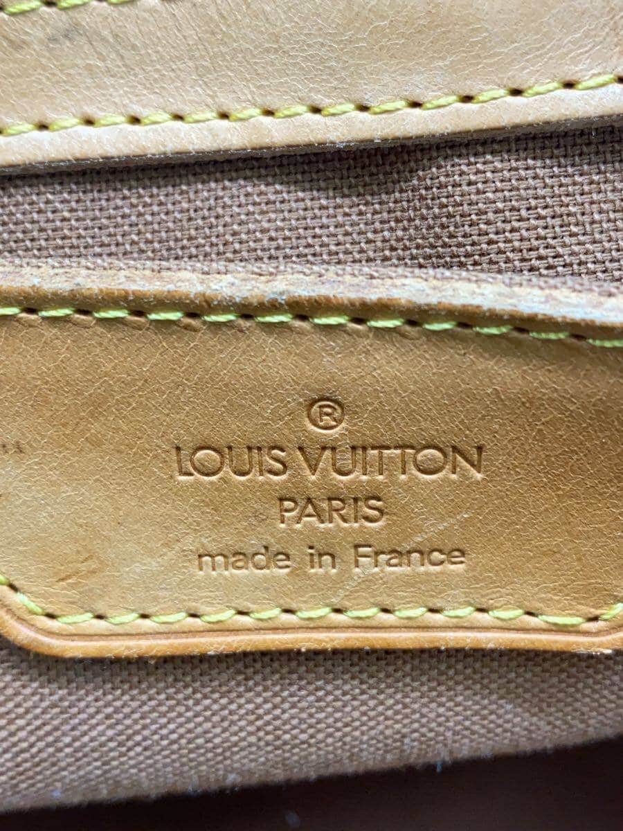 LOUIS VUITTON Carryall_Monogram Canvas PVC BRW 5