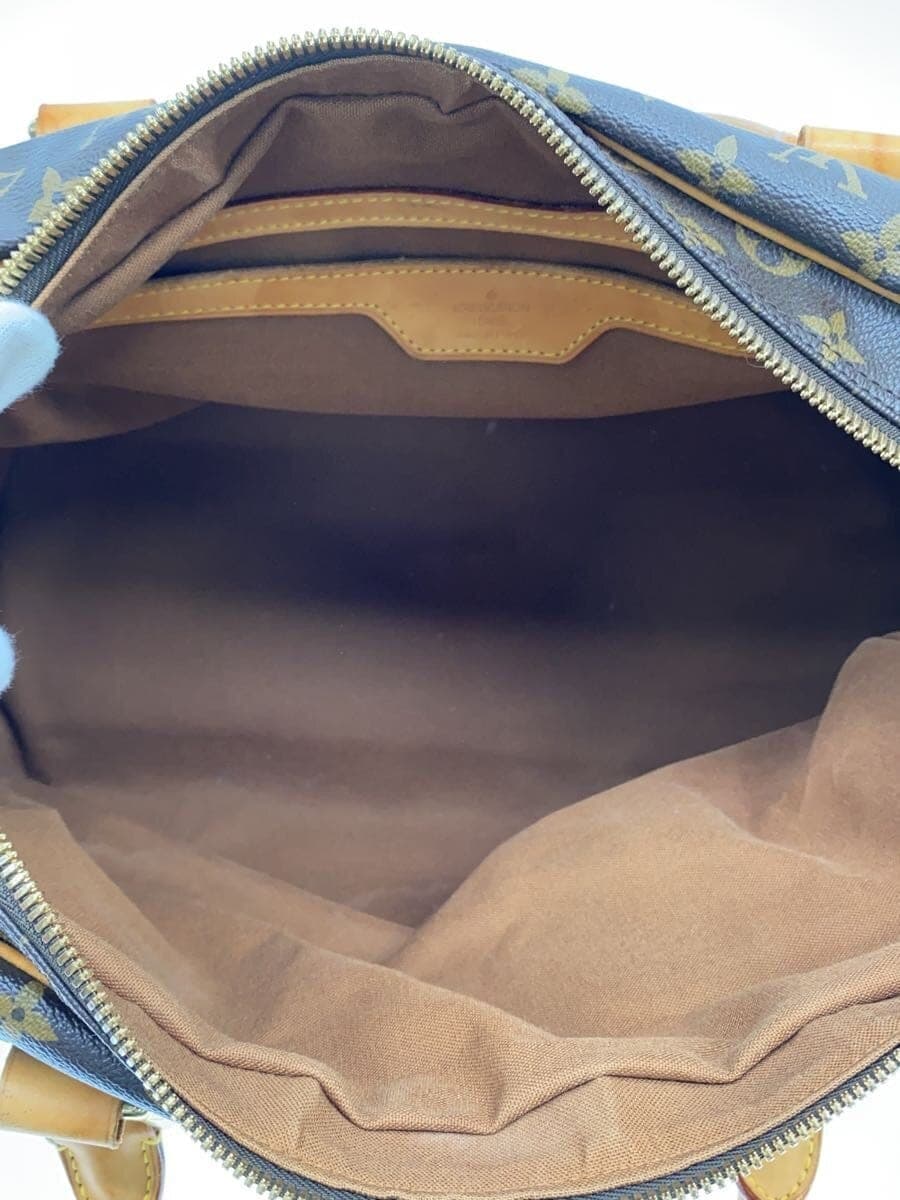 LOUIS VUITTON Carryall_Monogram Canvas PVC BRW 6