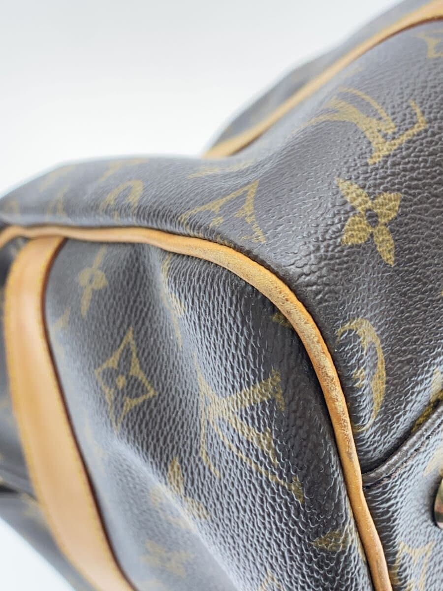 LOUIS VUITTON Carryall_Monogram Canvas PVC BRW 7