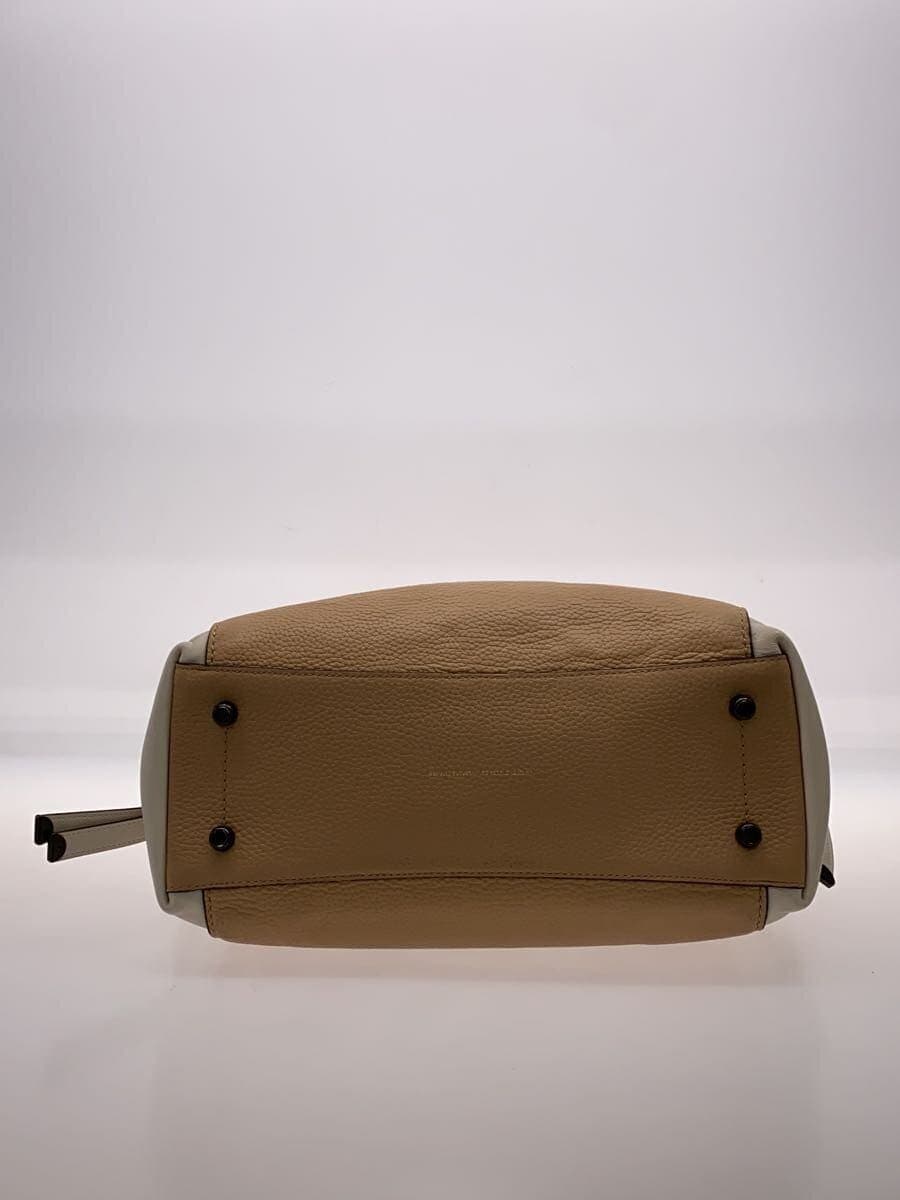 COACH Tote Bag_Combi Leather Cowhide BEG 4