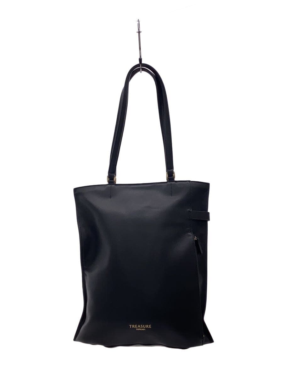 TREASURE TOPKAPI Tote Bag BLK Solid