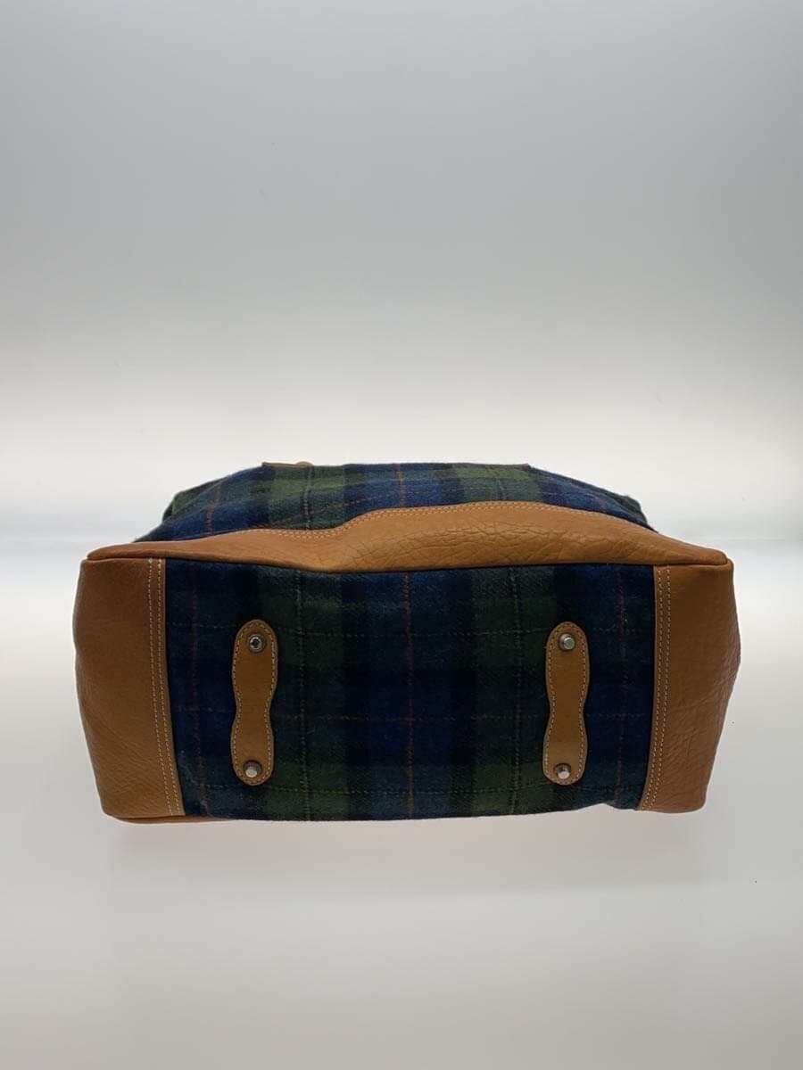 bonfanti Boston Bag GRN Check 4